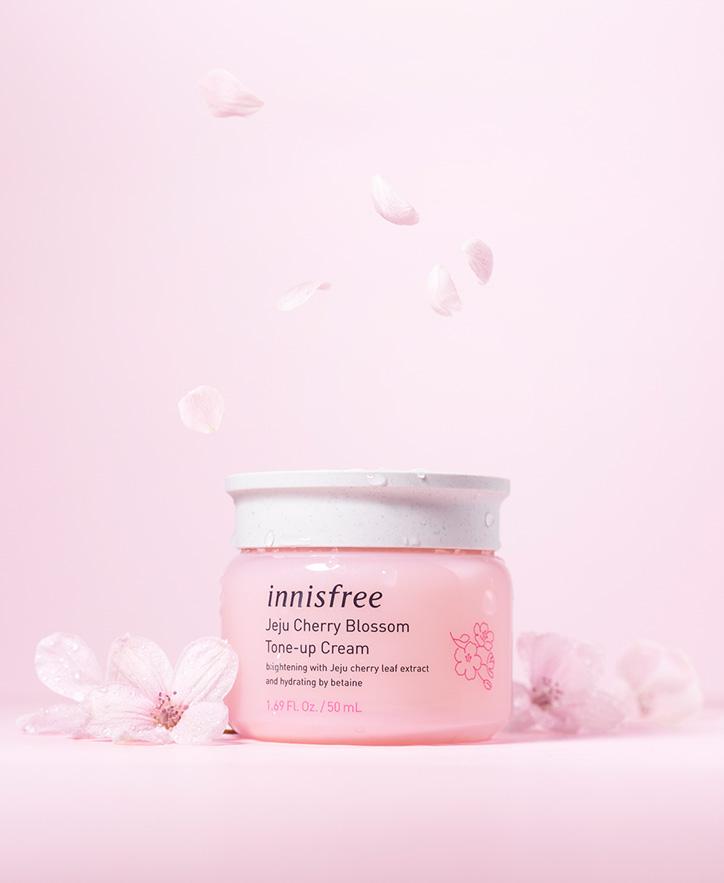 Jeju innisfree Cherry Blossom Tone Up Cream