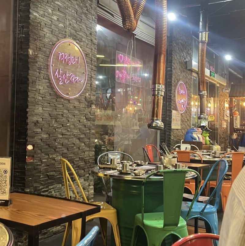 JINRO BBQ, Cầu Giấy, Hà Nội 진로비비큐 꺼우저이