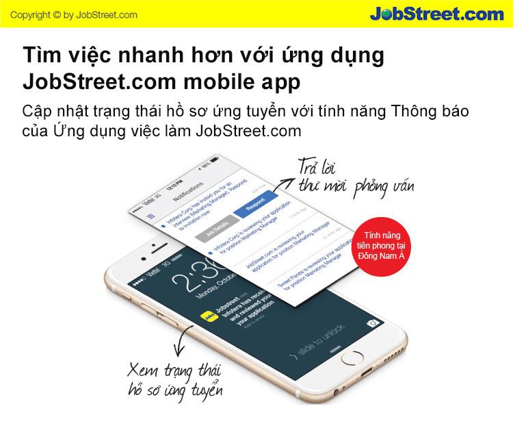 Ứng dụng Jobstreet VN