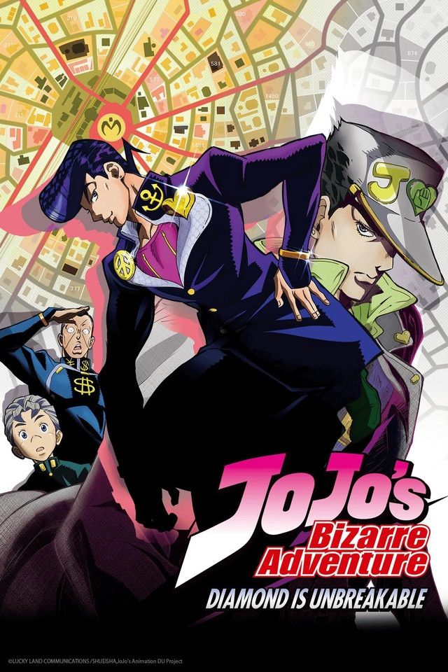 Josuke Higashikata trong manga JoJo's Bizarre Adventure