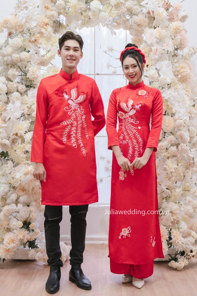 Julia Wedding VN sở hữu bộ sưu tập áo dài đẹp, phong phú