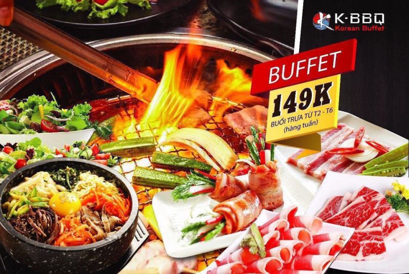 Thực đơn của K BBQ gần 200 món đến từ các nền ẩm thực hàng đầu thế giới