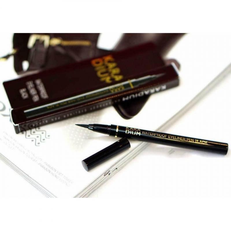 Bút kẻ mắt Karadium Waterproof Brush Liner Black