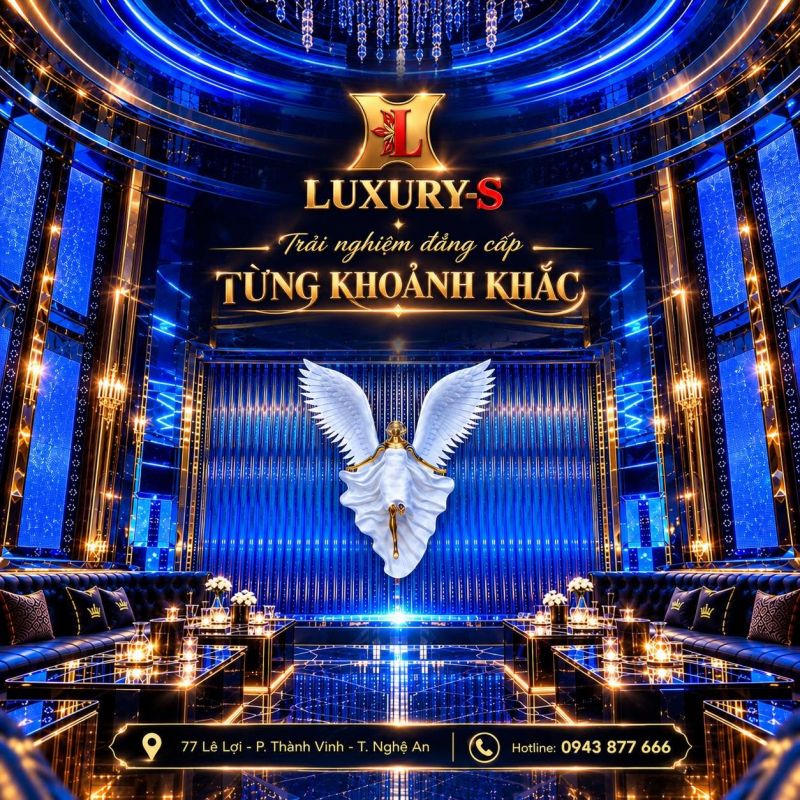 Sảnh / không gian Karaoke Luxury-S Vinh — ảnh minh họa theo mô tả địa điểm