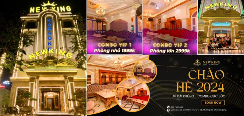 KARAOKE NEWKING KTV - Địa chỉ thoả sức đắm mình vào không gian âm nhạc bậc nhất Hạ Long.