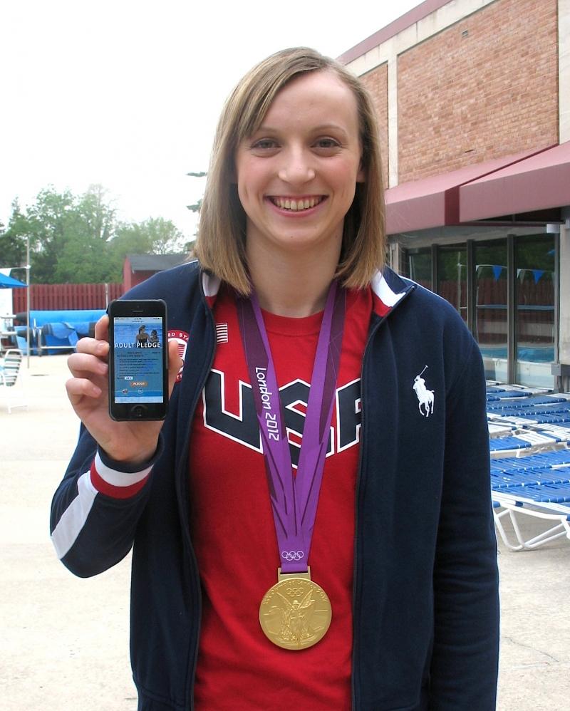 Katie Ledecky, 18 tuổi