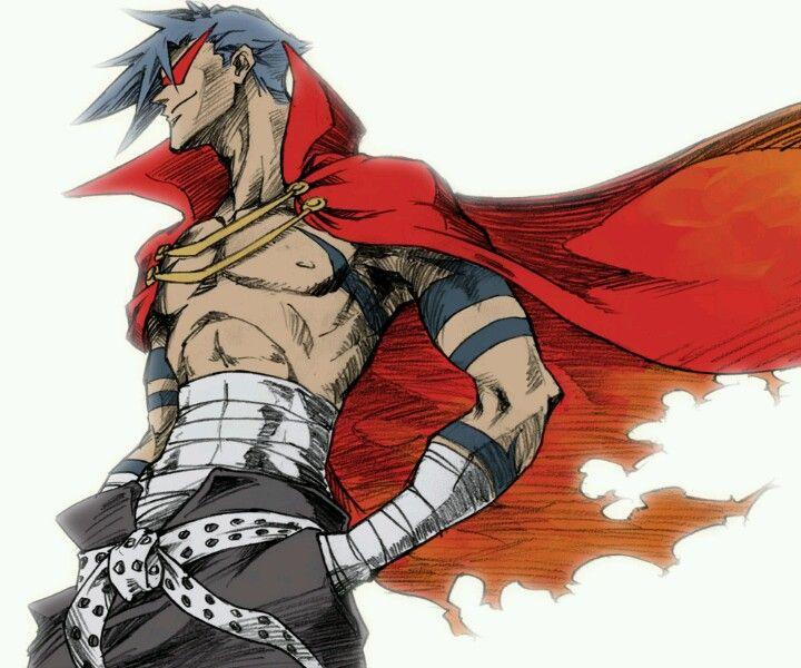 Kamina trong Tengen Toppa Gurren Lagann