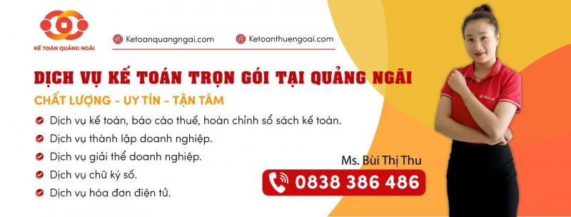 Kế toán Quảng Ngãi