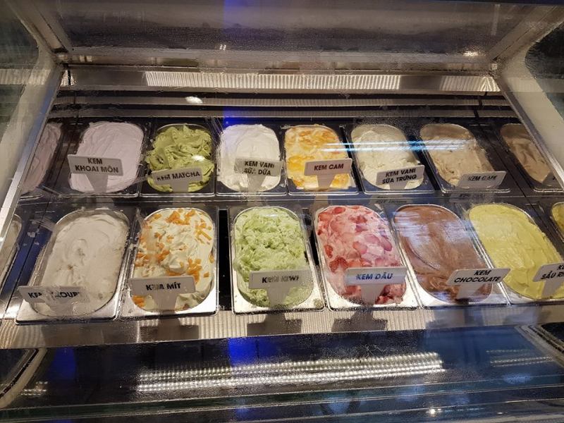 Quán kem ngon và chất lượng nhất tại Quy Nhơn,Bình Định