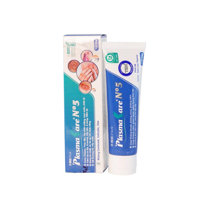 Kem bôi da nano bạc Gel PlasmaKare No5