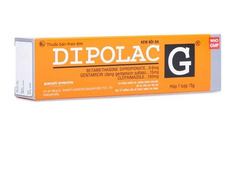 Kem bôi trị nấm da Dipolac G