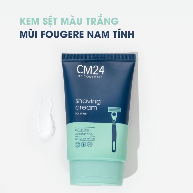 Kem cạo râu có dưỡng ẩm CM24