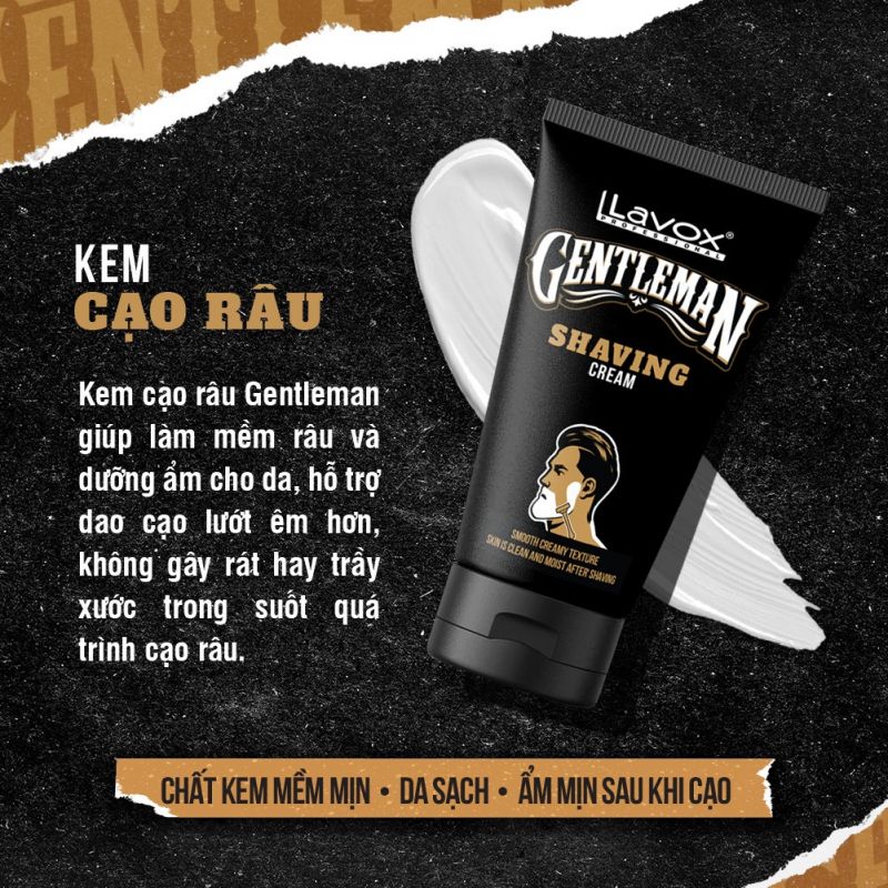 Kem cạo râu Lavox Gentleman