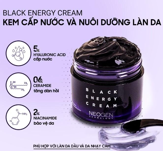 Neogen Dermalogy Black Energy Cream