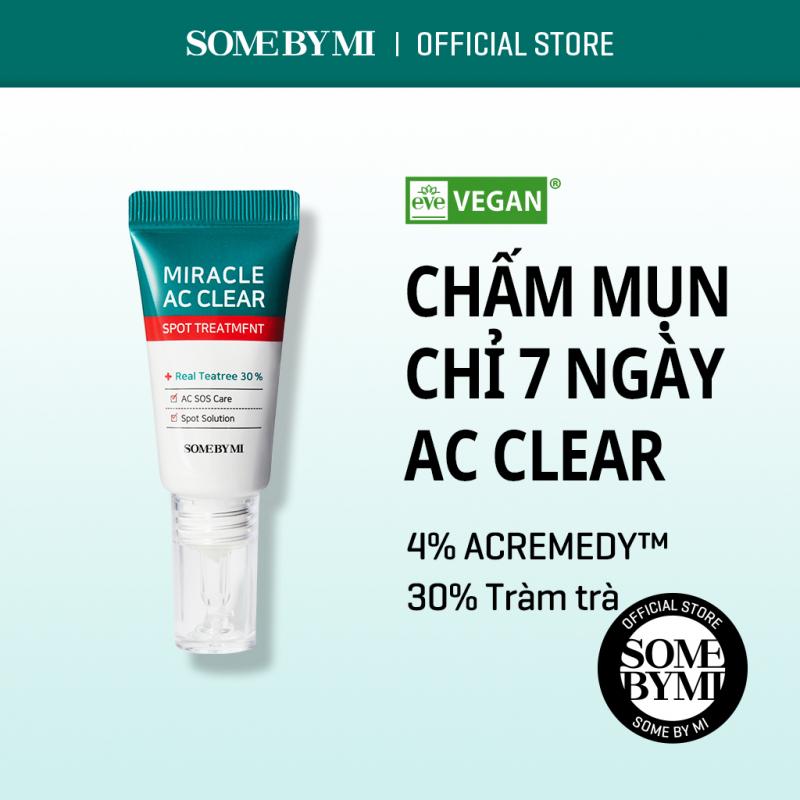 Kem chấm mụn chuyên sâu SOME BY MI cao cấp - Miracle AC Clear Spot Treatment 10g