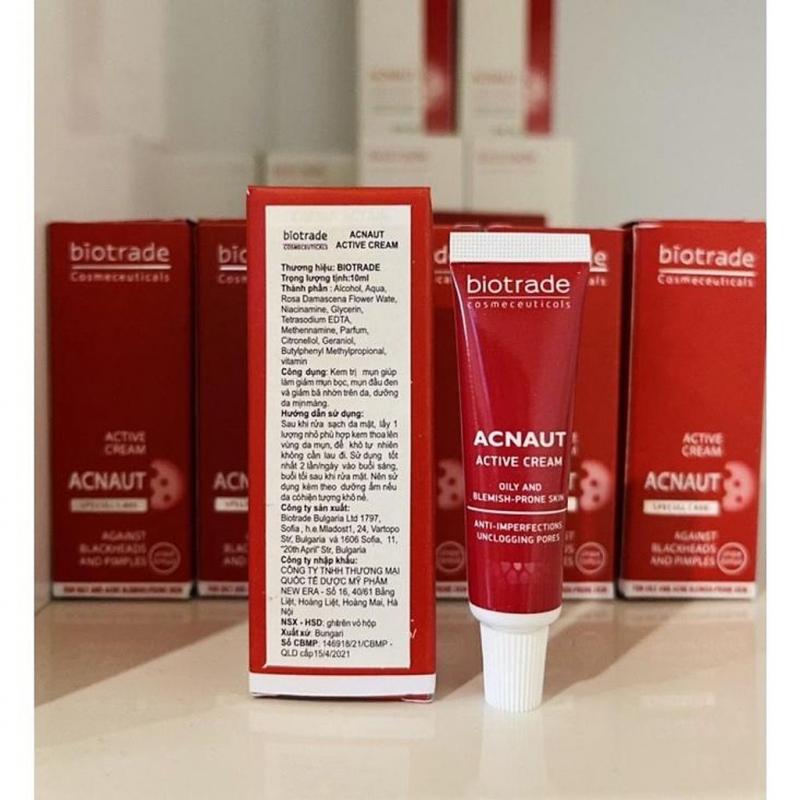 Kem chấm mụn Karmel Biotrade Acnaut Active Cream