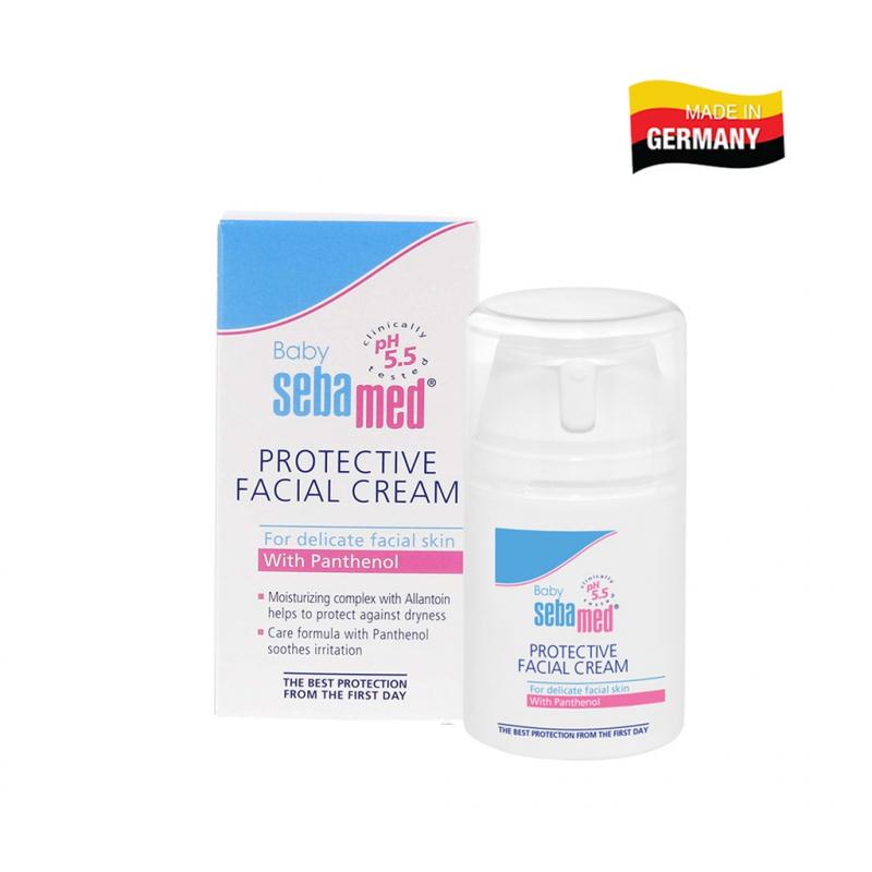 Kem chàm nẻ cho bé Baby Sebamed Protective Facial Cream