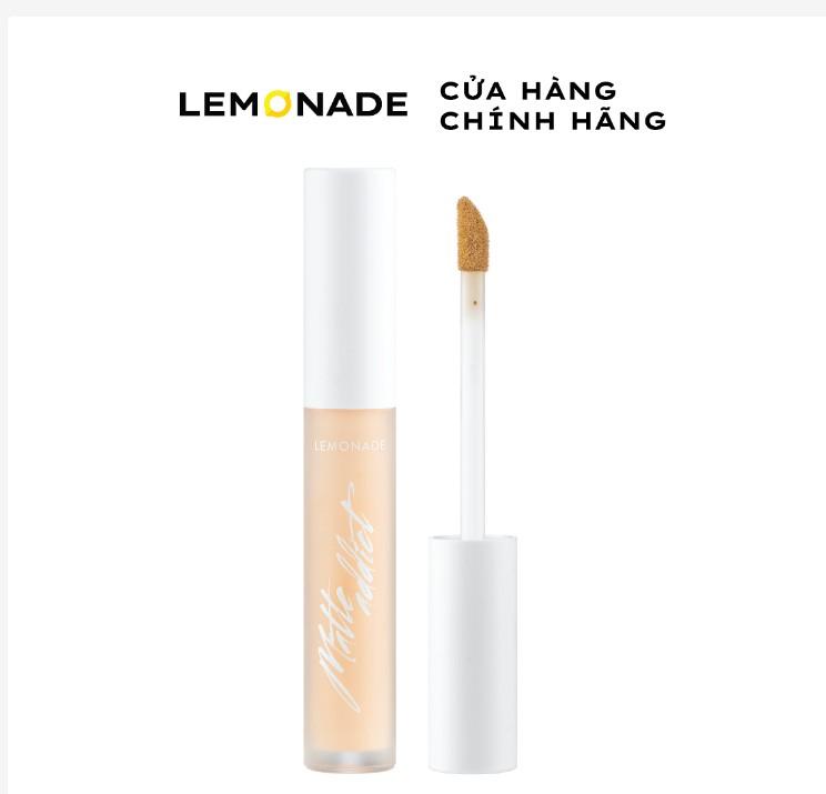 Kem che khuyết điểm kiềm dầu bền màu Lemonade Matte Addict Concealer