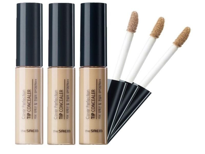 Kem che khuyết điểm The Saem Cover Perfection Tip Concealer SPF28 PA++