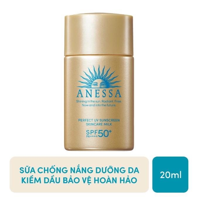 Kem chống nắng Anessa Perfect UV Sunscreen Skincare Milk SPF 50+ PA++++