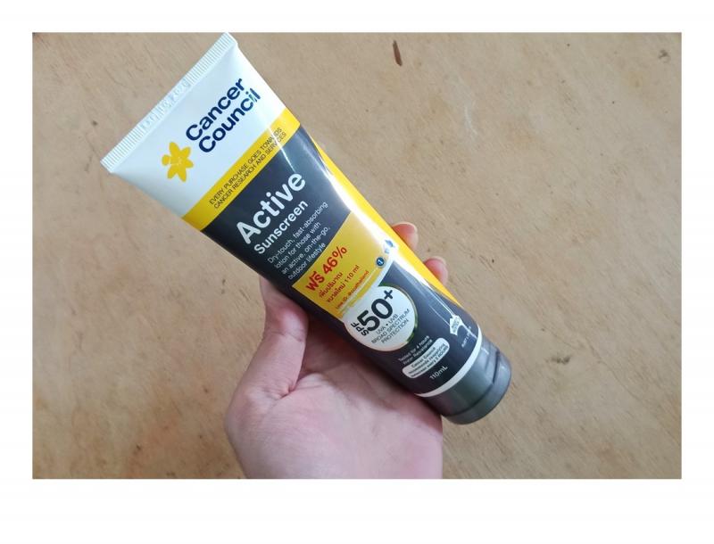 Kem chống nắng Cancer Council SPF 50+ Active Sunscreen
