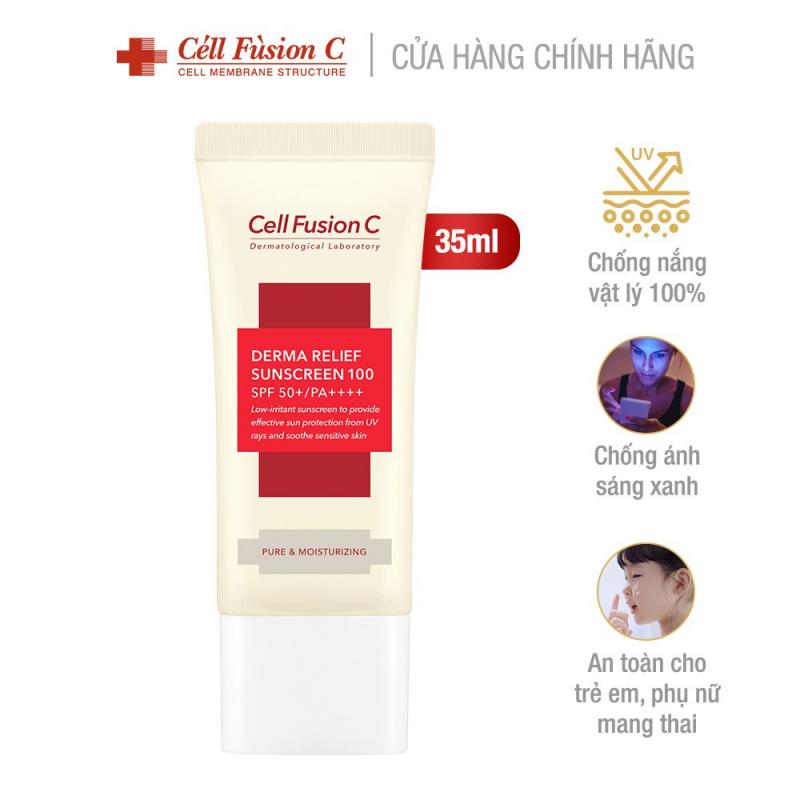 Kem chống nắng Cell Fusion C Derma Relief Suncreen 100 SPF50++++