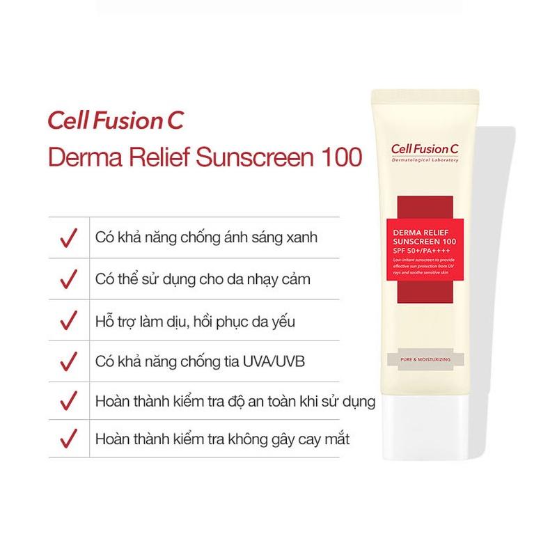 Kem chống nắng Cell Fusion C Derma Relief Sunscreen