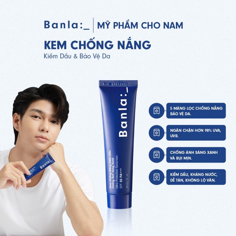 Kem chống nắng cho nam Banla Ultra Protection Sunscreen Spf 50 Pa+++