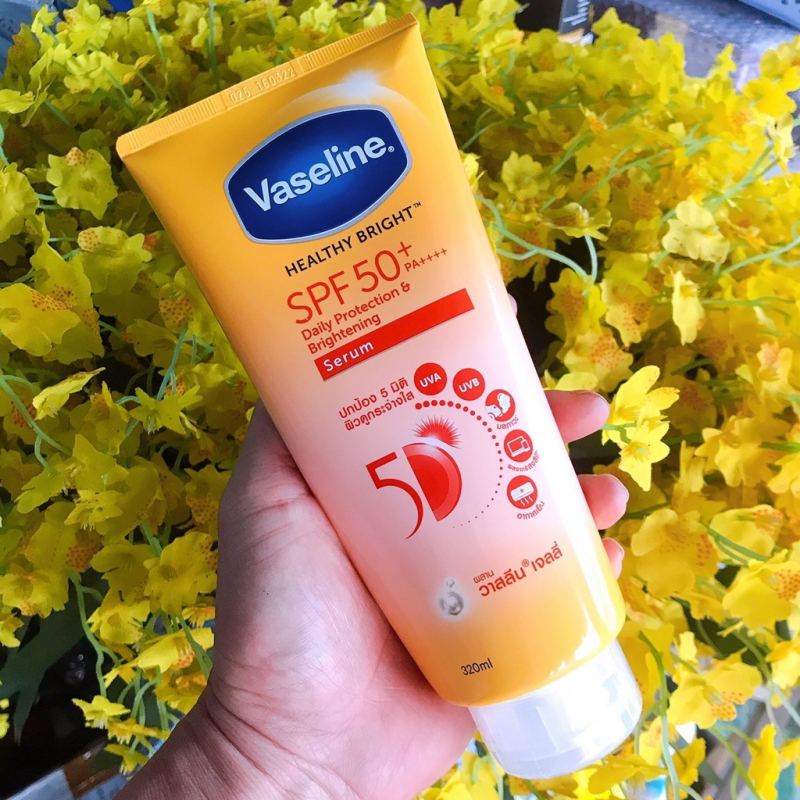 Kem chống nắng cơ thể Vaseline 50x