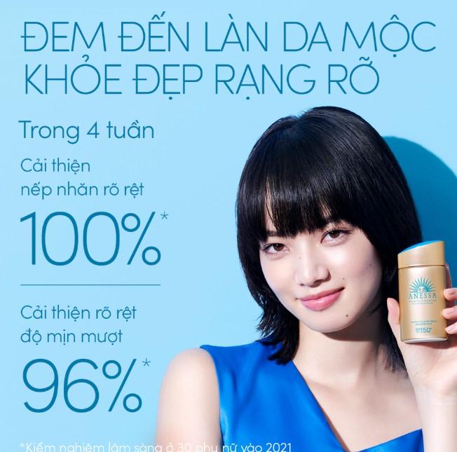 Kem chống nắng dạng sữa Anessa Perfect UV Sunscreen Skincare Milk