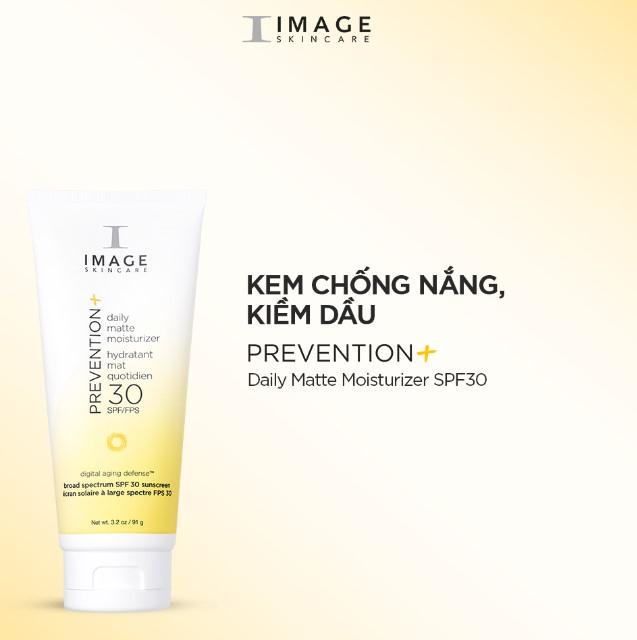 Kem chống nắng dành cho da dầu Image Skincare Prevention+ Daily Matte Moisturizer SPF 30