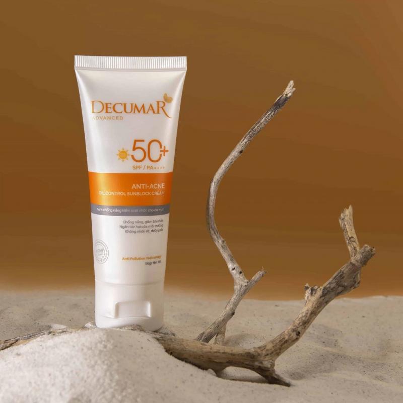 Kem chống nắng Decumar Advanced Sunblock SPF50 +