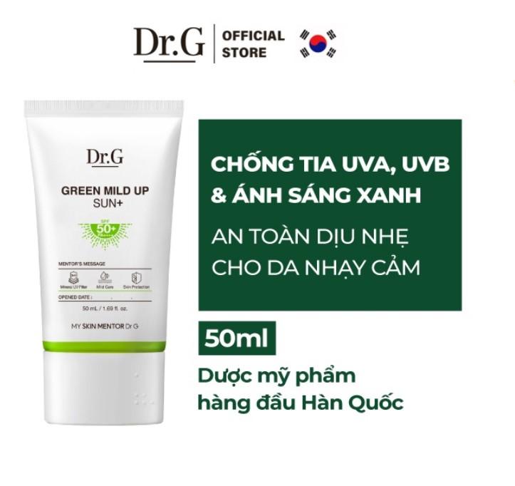 Kem chống nắng Dr.G Green Mild Up Sun+ SPF50+PA++++