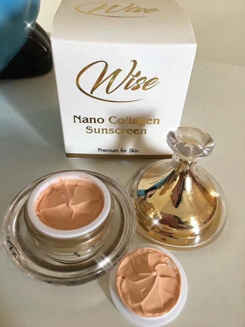 Kem chống nắng dưỡng da Wise nano Collagen