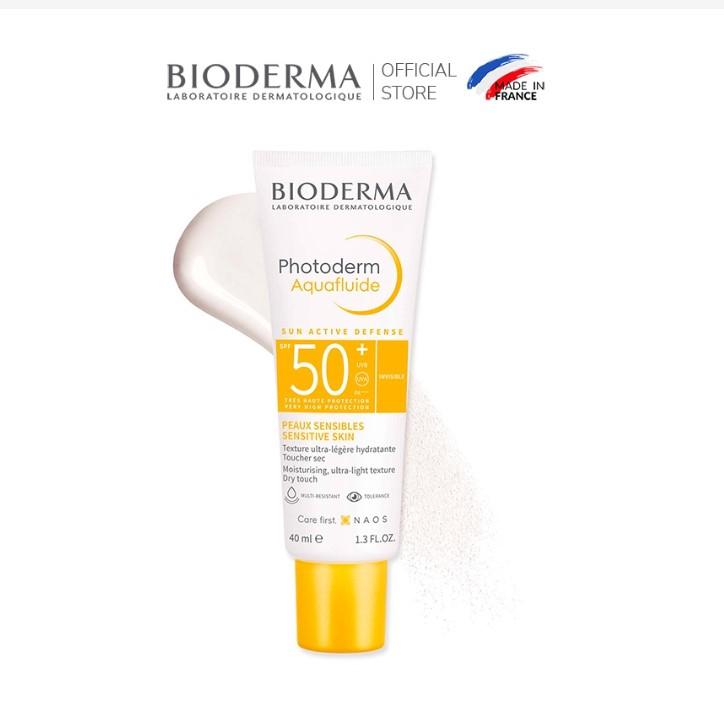 Kem chống nắng giảm bóng nhờn cho mọi loại da Photoderm Max Aquafluide SPF 50+