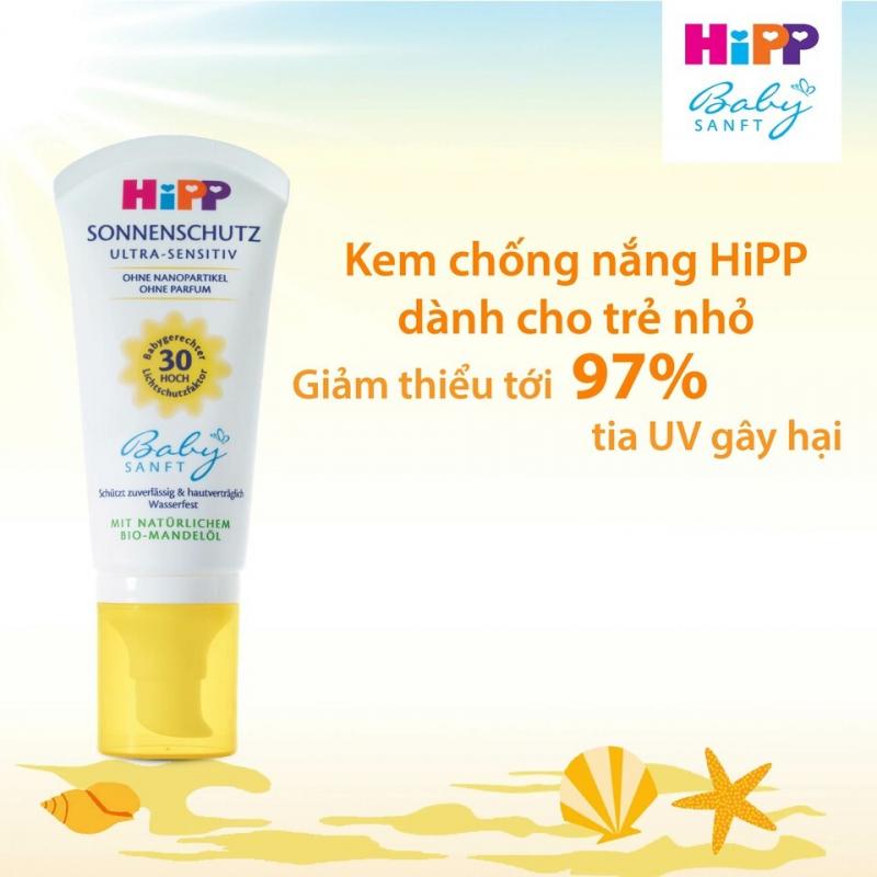 Kem chống nắng HiPP Organic