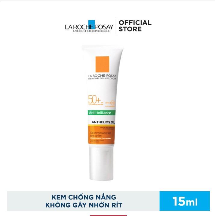 Kem chống nắng giúp giảm bóng nhờn và giúp bảo vệ da La Roche-Posay Anthelios Dry Touch Gel-Cream SPF50+UVB & UVA