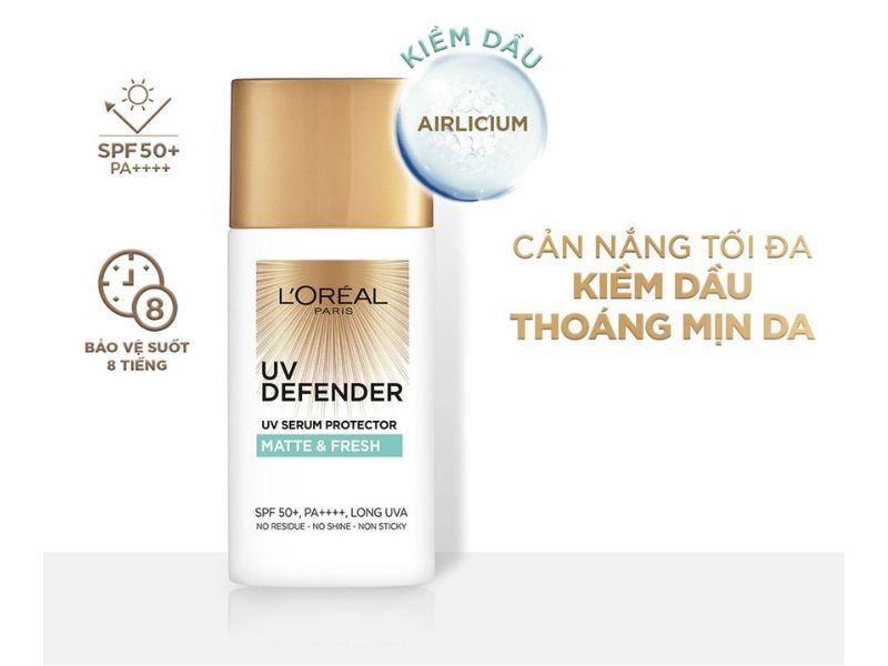 Kem chống nắng L’Oréal Paris UV Defender SPF50+ PA++++