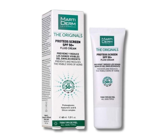 Kem chống nắng MartiDerm The Originals Proteos Screen SPF50+ Fluid Cream