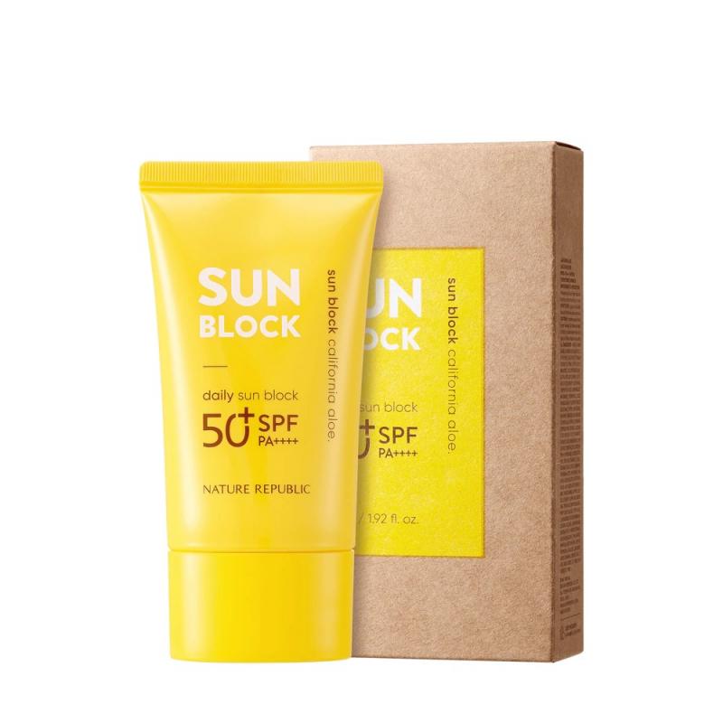 Kem chống nắng Nature Republic California Aloe Daily Sun Block SPF50+PA+++