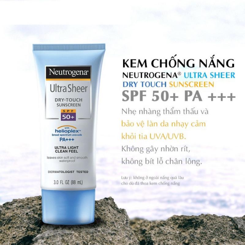 Kem Chống Nắng Neutrogena Ultra Sheer Dry Touch Suncreen SPF 50+ 88ml