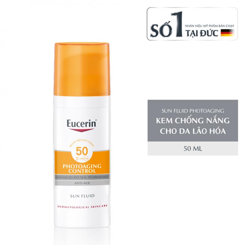 Kem chống nắng ngăn ngừa lão hóa Eucerin Sun Photoaging Control SPF 50 50ml