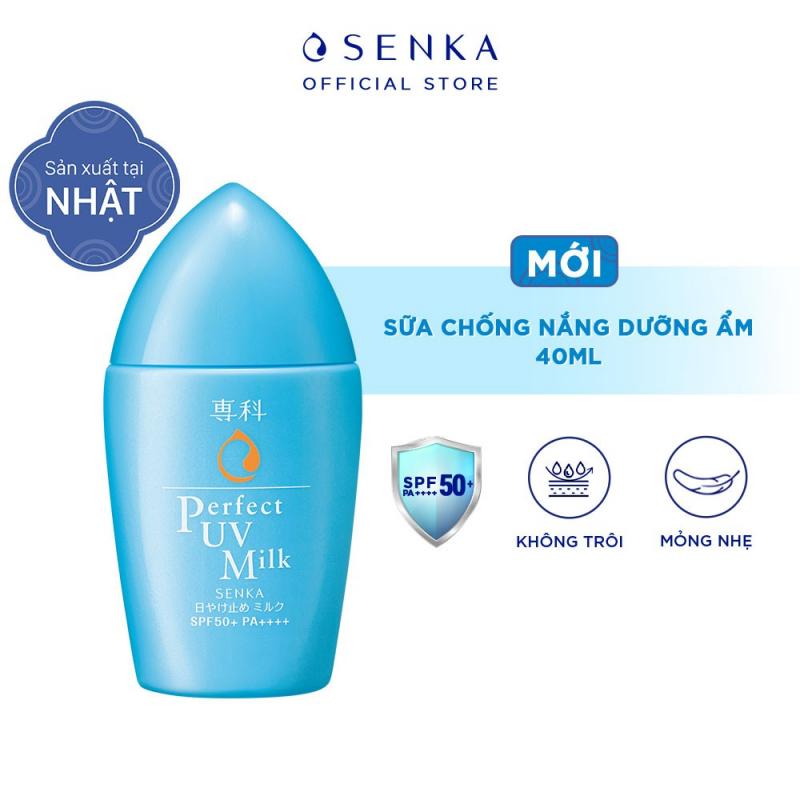 Kem chống nắng Senka Perfect UV Milk N SPF50