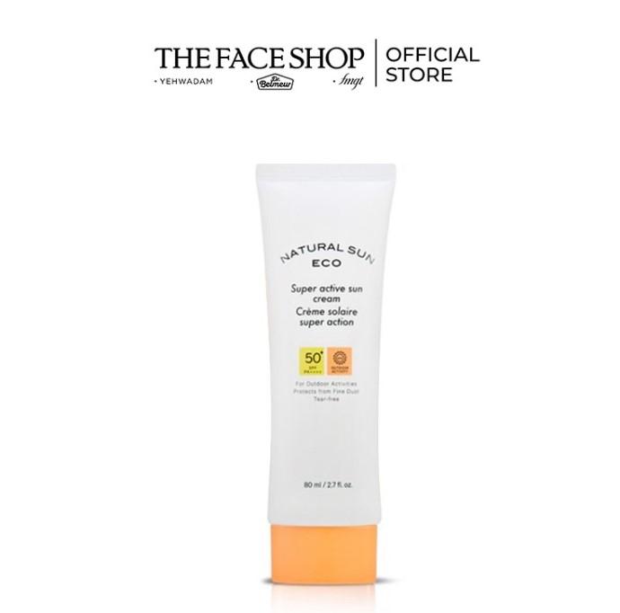 Thefaceshop Natural Sun Eco Super Active Sun Cream Spf50+ Pa++++