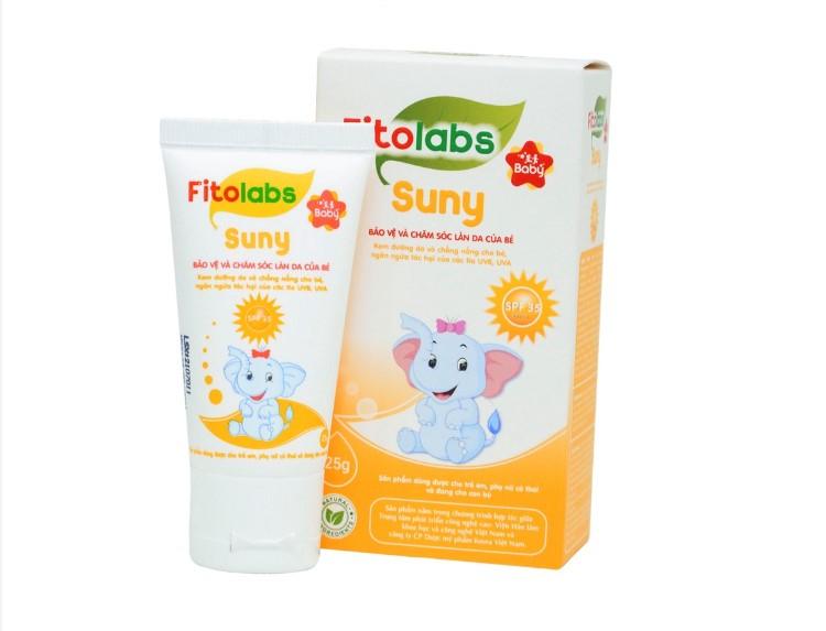 Kem chống nắng trẻ em Fitolabs Suny SPF 35 PA+++