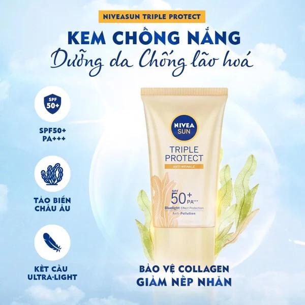 Triple Protect Anti Wrinkle SPF50+ PA+++