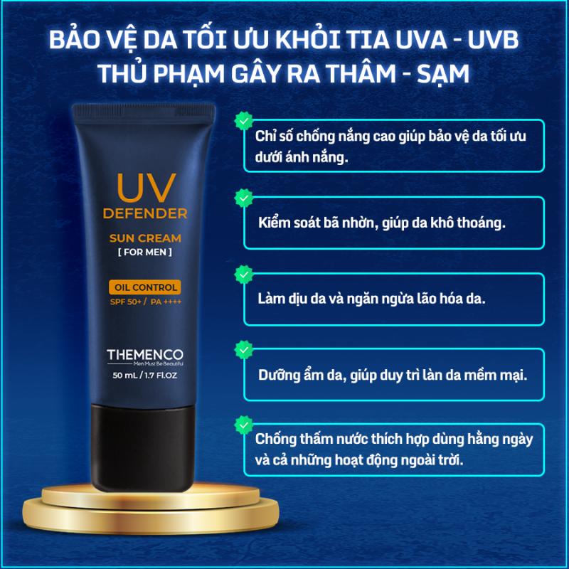 Kem chống nắng UV Defender Sun Cream The Menco