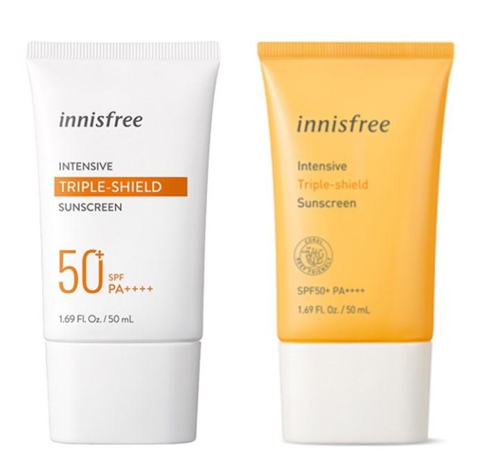 Kem chống nắng vật lý Innisfree Intensive Triple Care