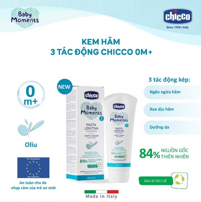 Kem chống và trị hăm Chicco