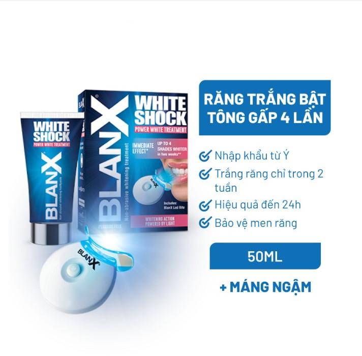 Kem đáng răng trắng răng BlanX White Treatment